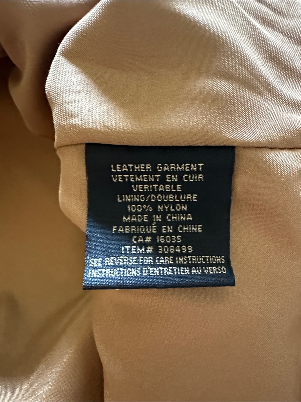 Leather jacket - Picture 9 of 9